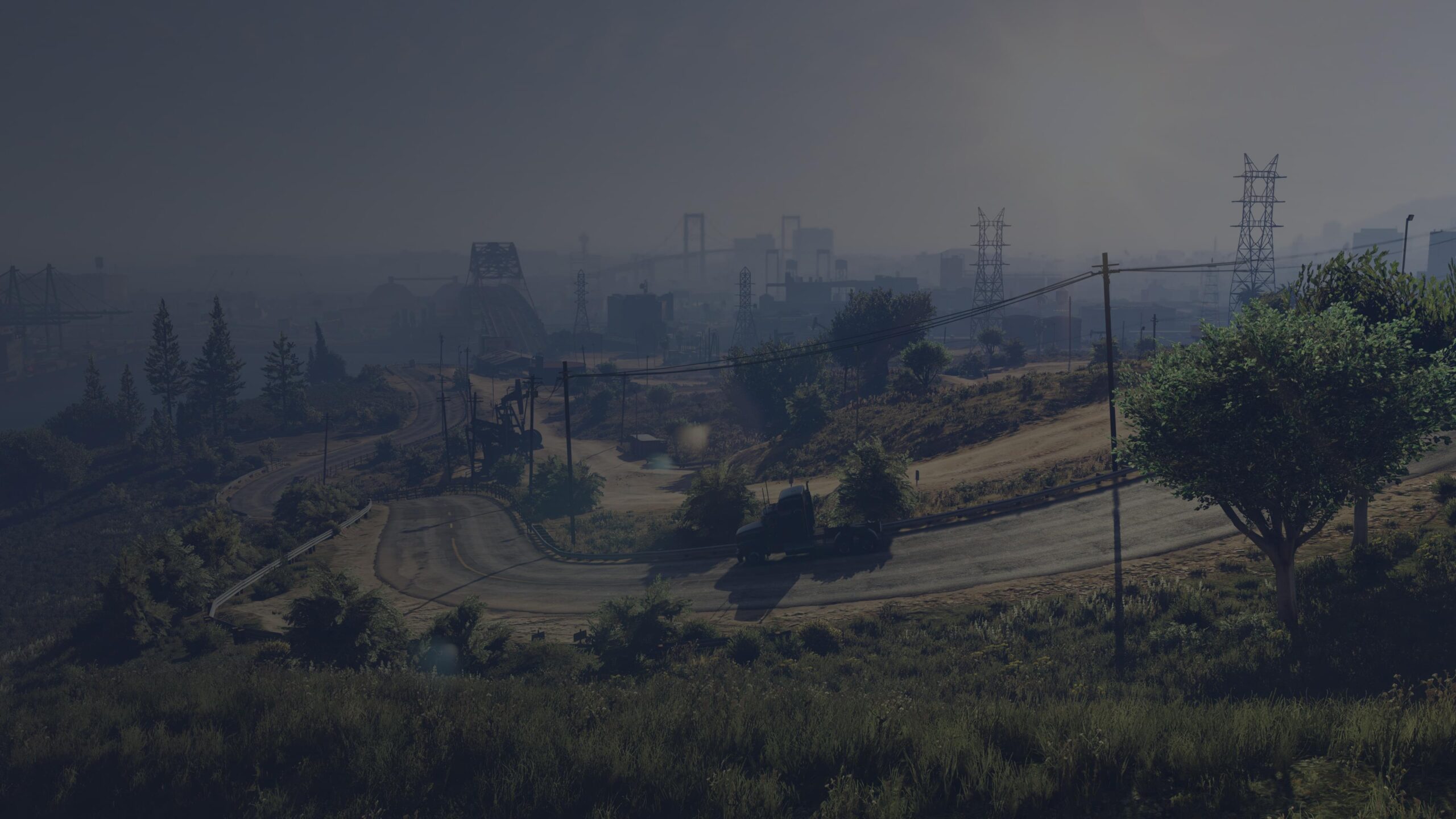 FiveM / GTA V game scene